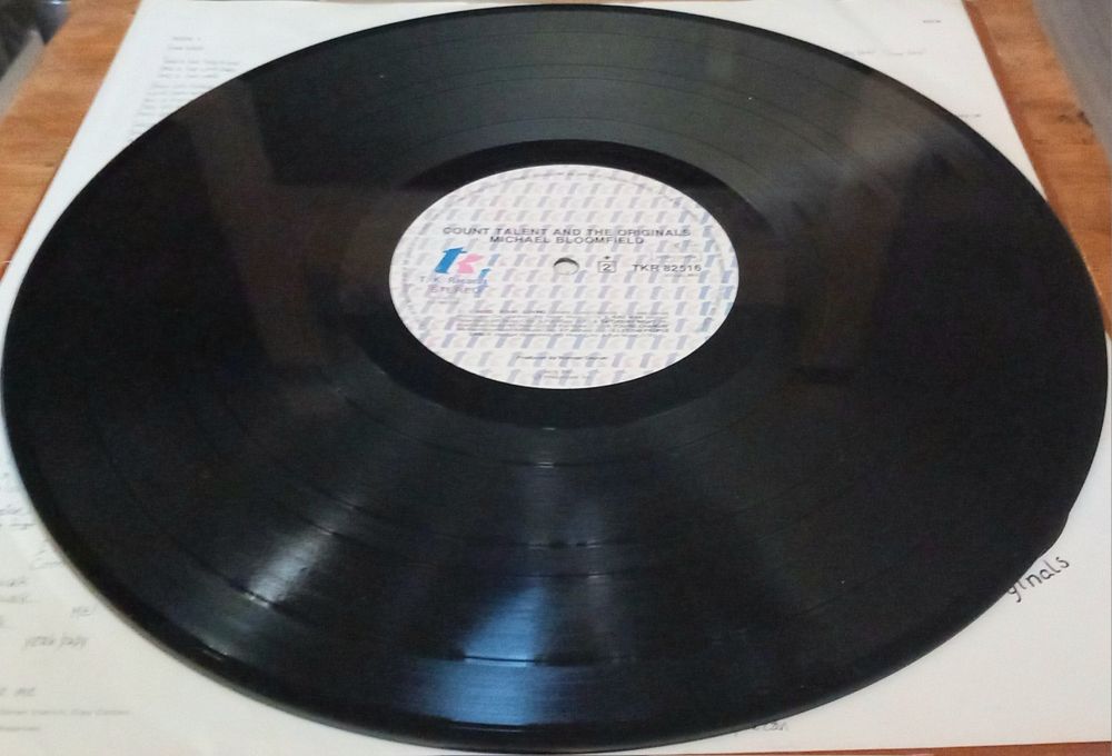 Michael Bloomfield Count Talent And The Originals LP Winyl Gat 197 rez