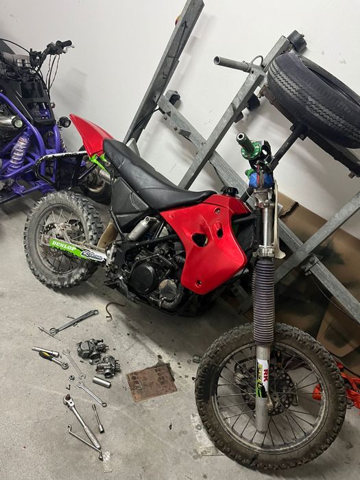 Kawasaki kx 80 com motor dt lc