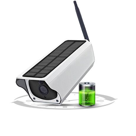 Câmera IP Vídeo Vigilância 1080P • WI-FI • Solar + Bateria • Sem Fios