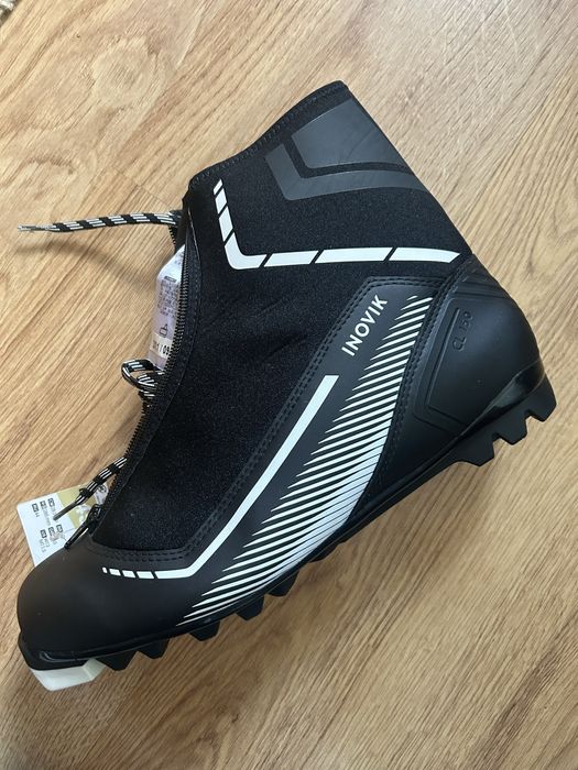 Zestaw narty biegowe męskie biegówki kijki buty Rossignol Inowik