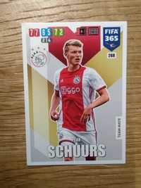 Panini Karta FIFA 365, 2020 Perr Schuurs nr 288 Ajax Amsterdam