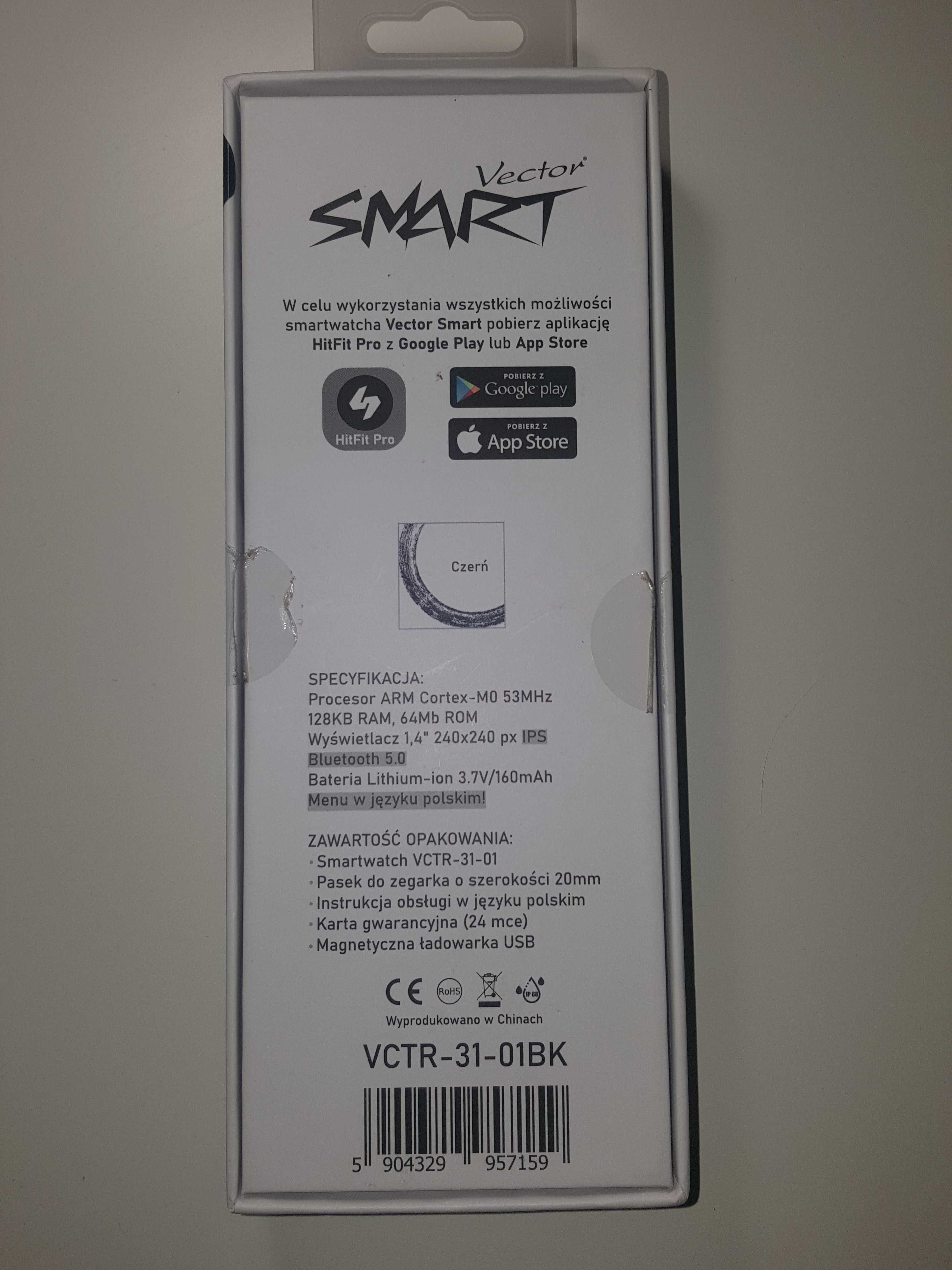 Smartwatch VECTOR SMART Classic VCTR-31-01BK