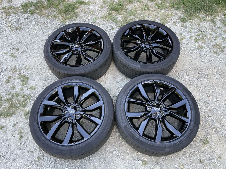 Koła 19” Ford 5x108 Kuga Escape Mondeo Edge CZARNE JAK NOWE OEM z TPMS