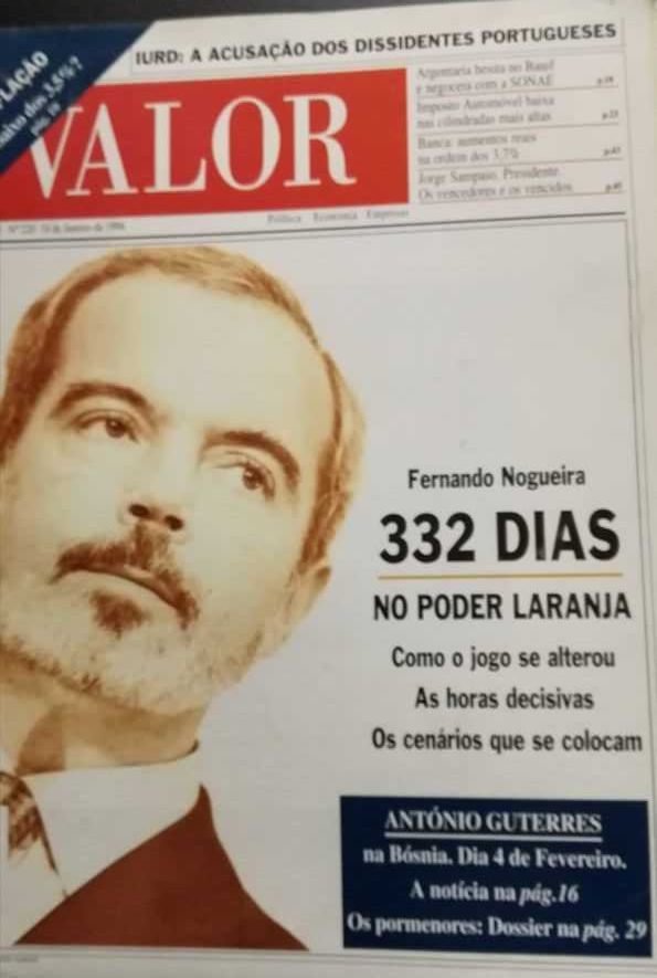 8 revistas Valor - Dez 1995/Fev de 1996-Muito Bem conservadas LOTE 1