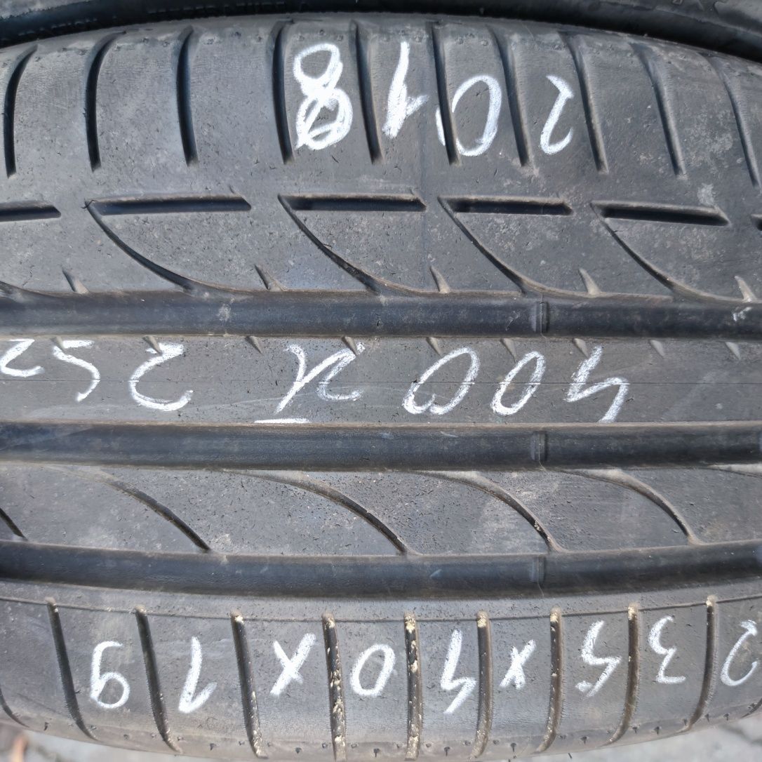 opony lato 235x40x19 BRIDGESTONE 2szt 400zł 2018r