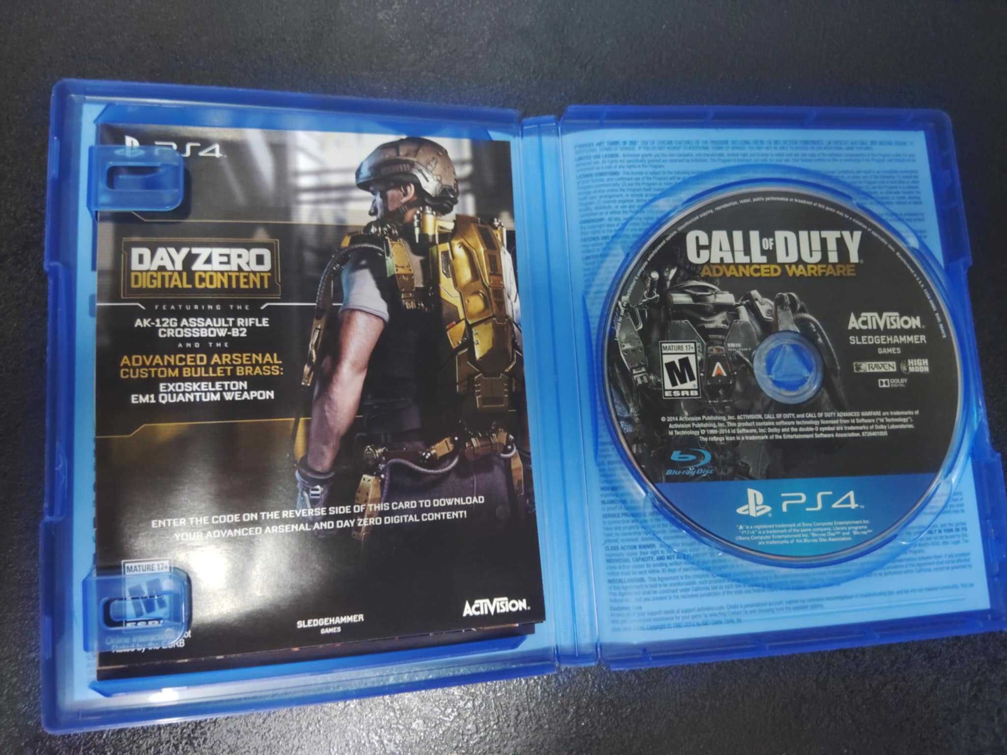 Call of Duty: Advanced Warfare PS4 gra po Angielsku cod aw na konsole
