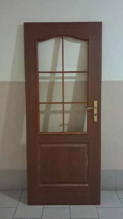 Drzwi (bez szyby) wewnętrzne pokój 80 cm lewe