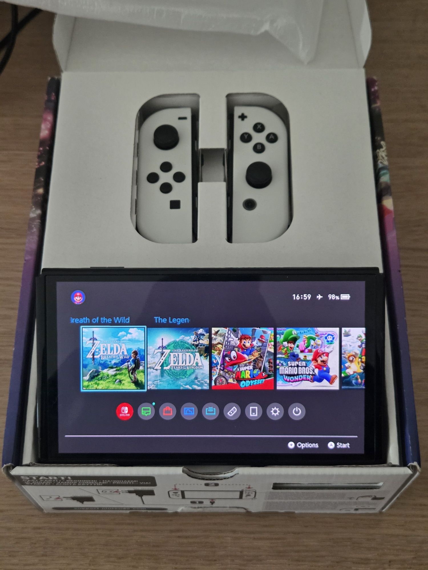 Nintendo Switch OLED desbloqueada cfw tinfoil Mod