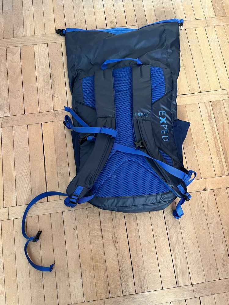 Plecak wodoodporny Exped Typhoon 25 - navy / bluebird