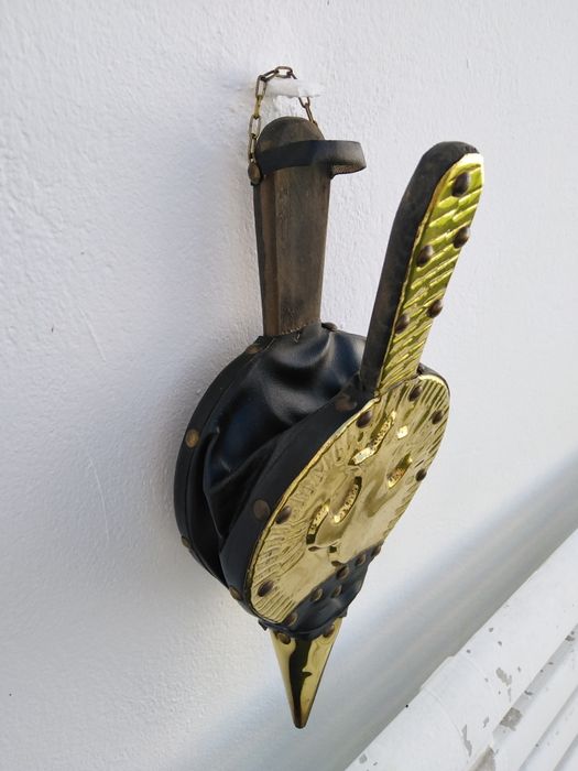 Soprador de Fole em Latão /Lareira