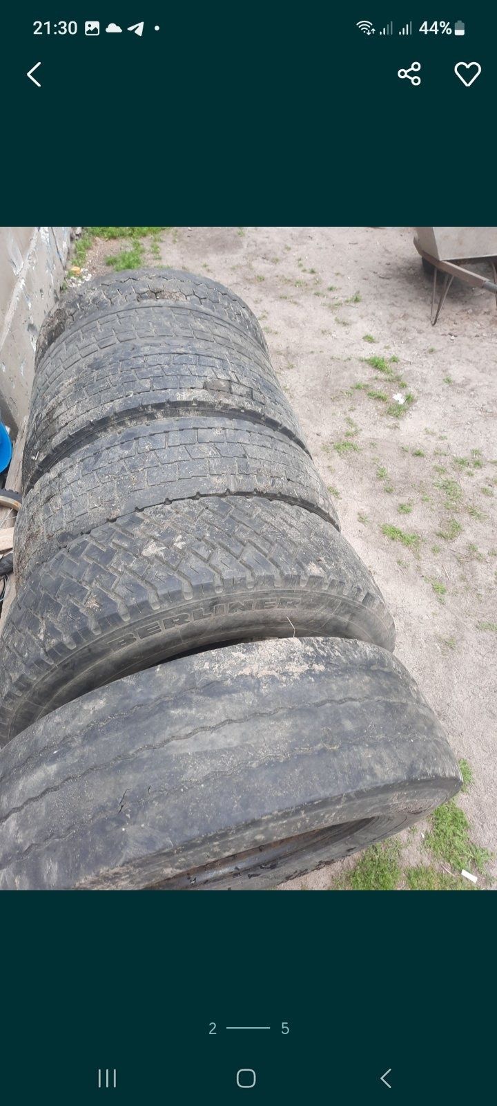 Шины  Грузовые 235/75 R17,5  Старые. Лысые