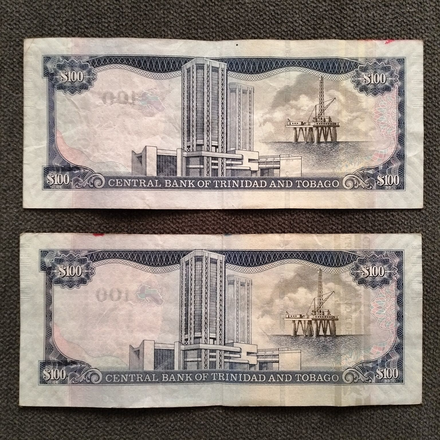 100 Dólares Trindade e Tobago