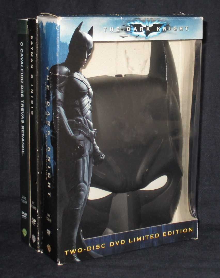 DVD Batman Início e Cavaleiro das Trevas Edição Especial Dark Knight