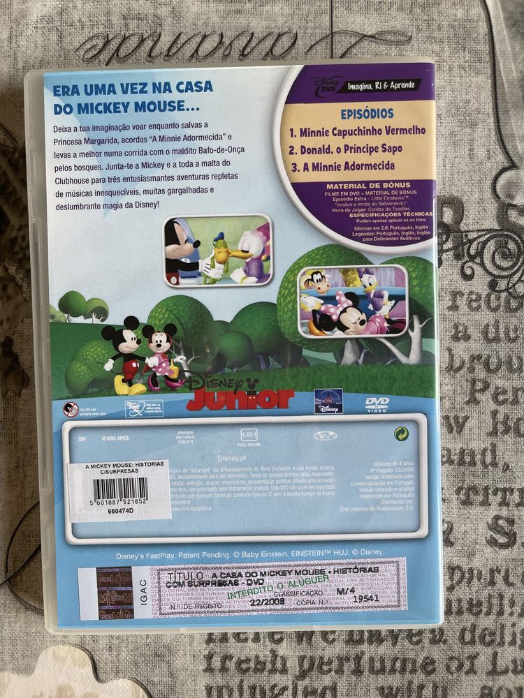 Filmes/ DVDs A casa do Mickey Mouse