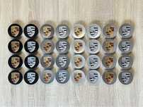Conjunto 4 Centros Jantes Porsche 56mm 60mm 65mm 68mm 76mm