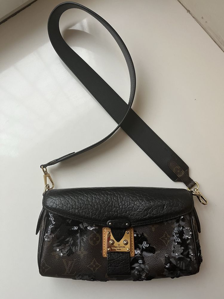 Сумка Louis Vuitton с ремнем оригинал лимитка