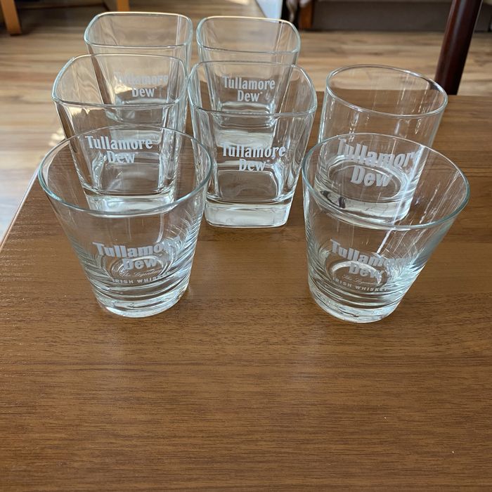 Szklanki Tullamore Dew stan dobry