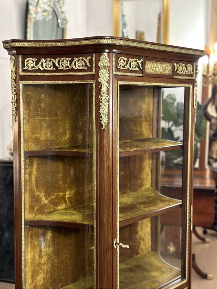 Vitrine Francesa Estilo Luís XV, Napoleão III