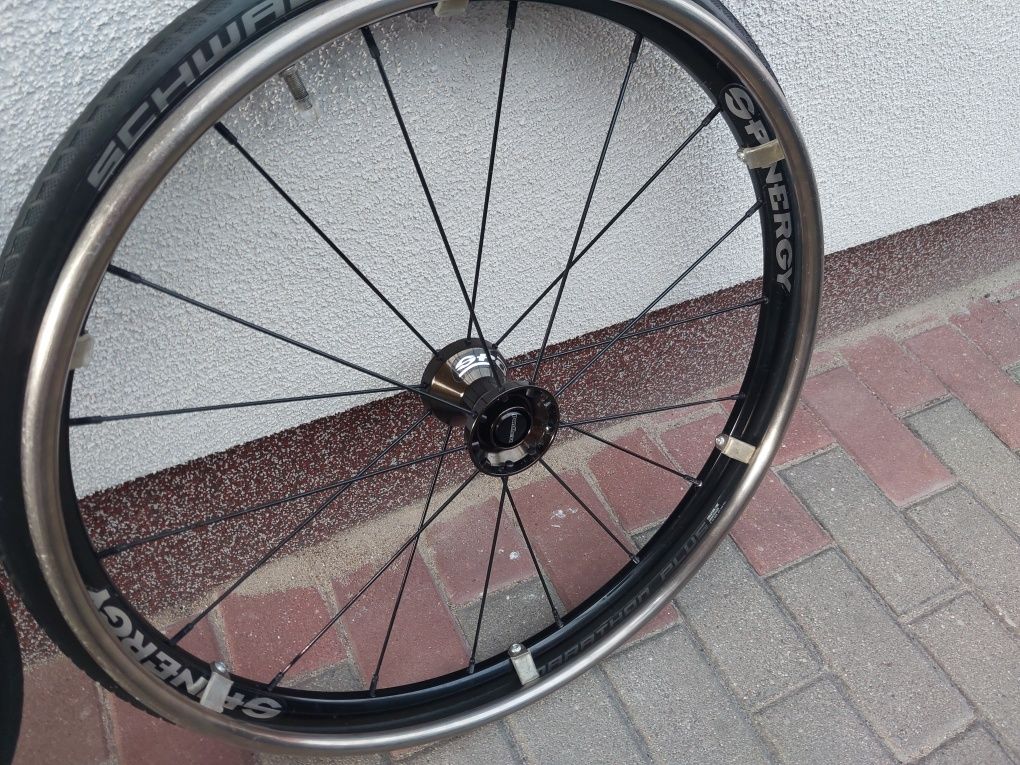 Koła do wózka inwalidzkiego aktywnego Spinergy SPOX 24 cale