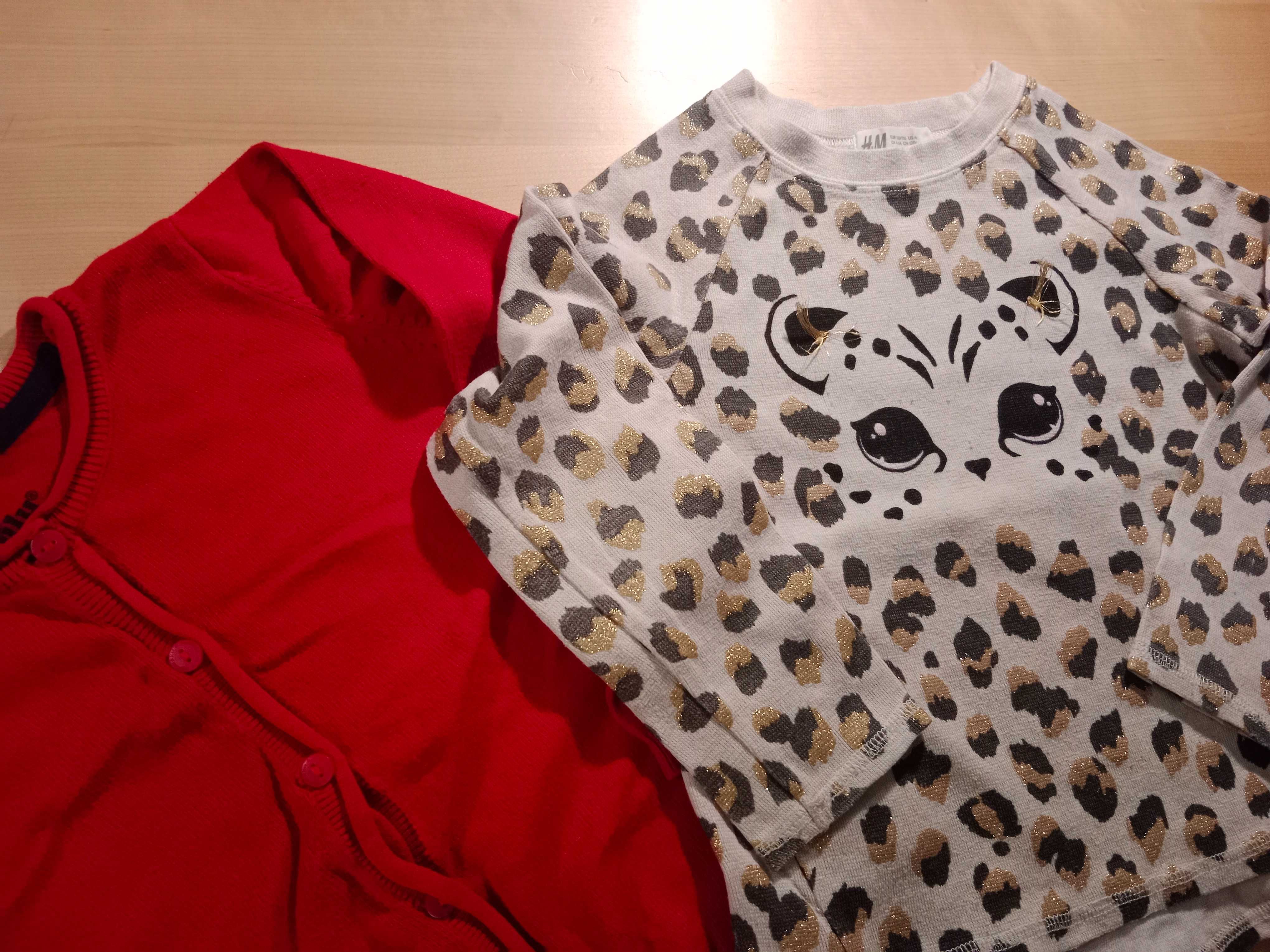 Sweter rozmiar 110/116 zestaw