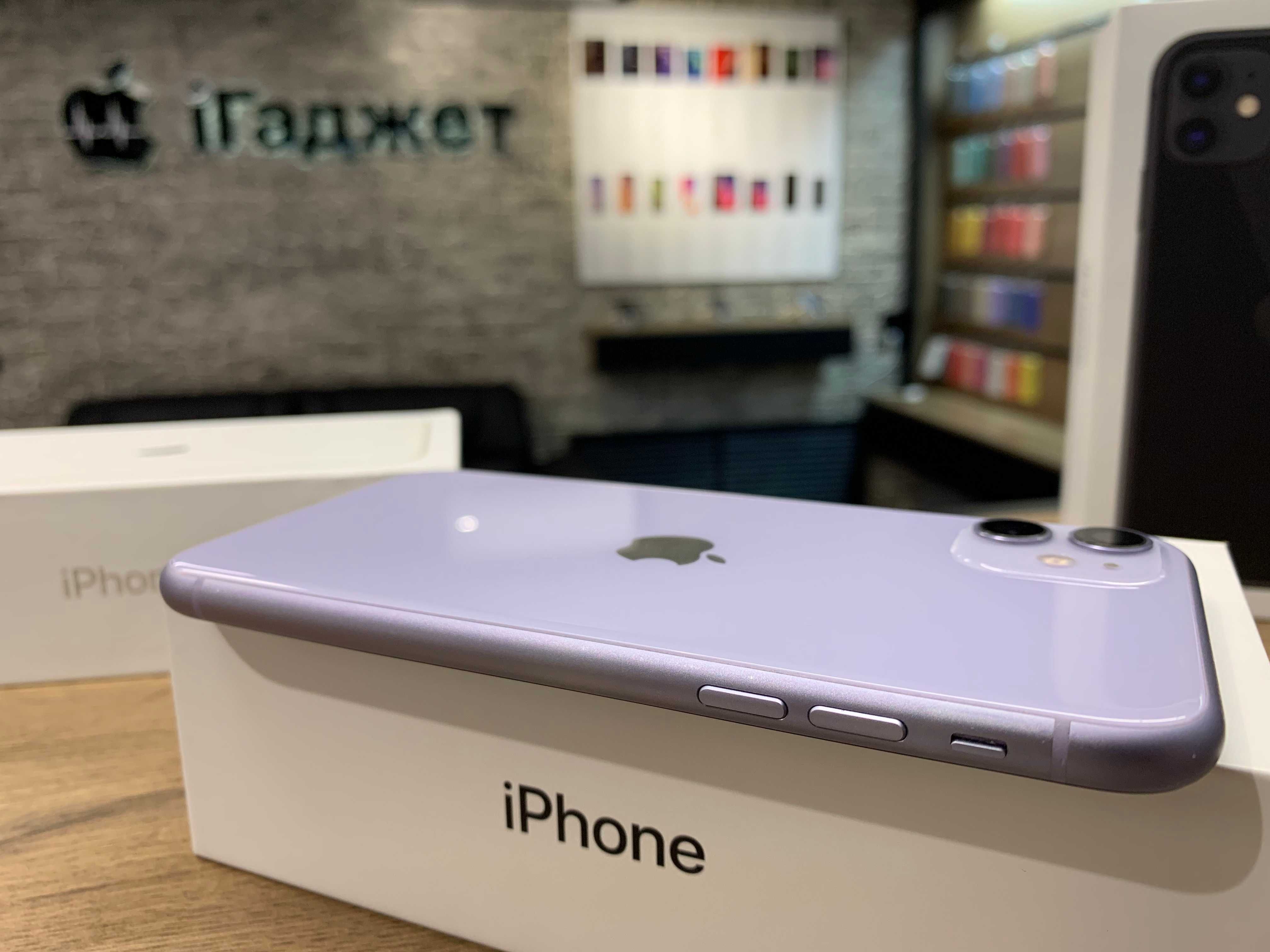 iPhone 11 64GB (Purple) Neverlock. Кредит. Гарантія