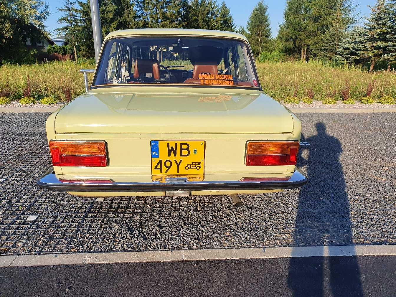 Samochód FSO Fiat 125p 1983 zabytkowy
