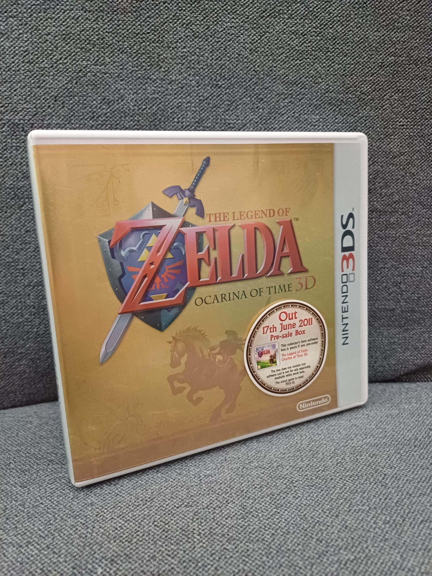 The Legend of Zelda Ocarina of Time Nintendo 3ds komplet w presale box