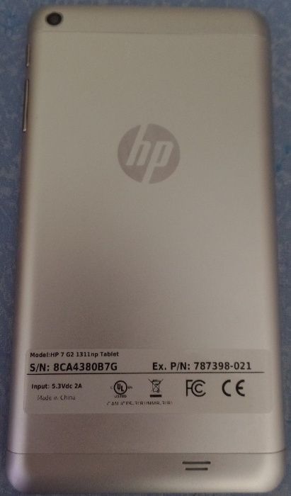 Tablet HP 7" G2 1311NP (B13)