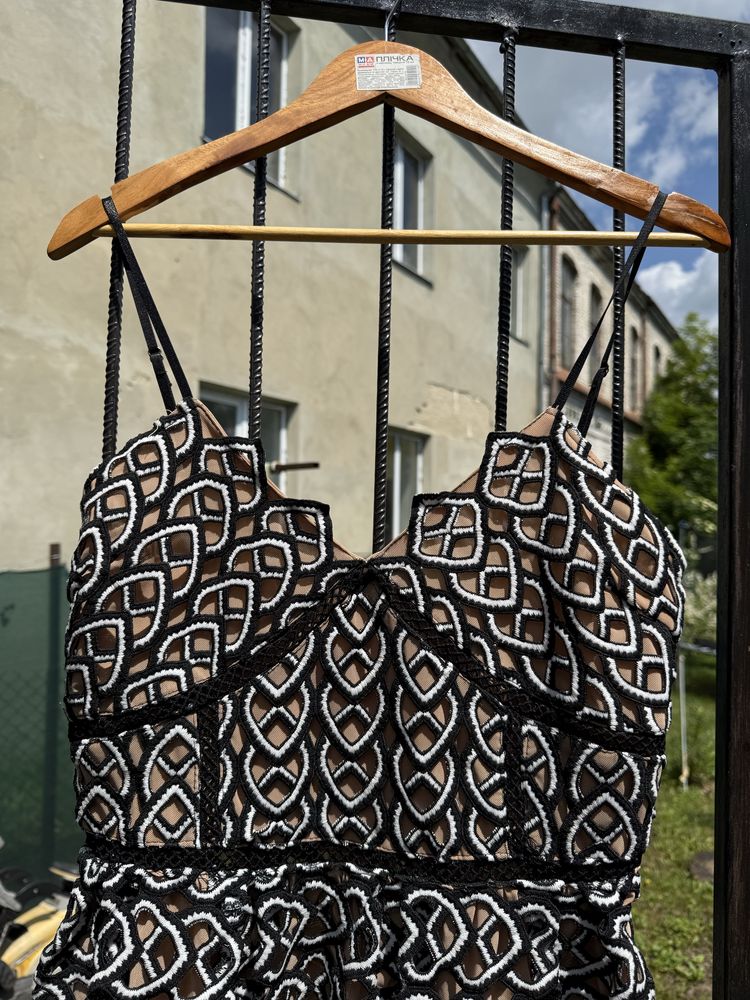 Сукня, плаття сітка, плетіння