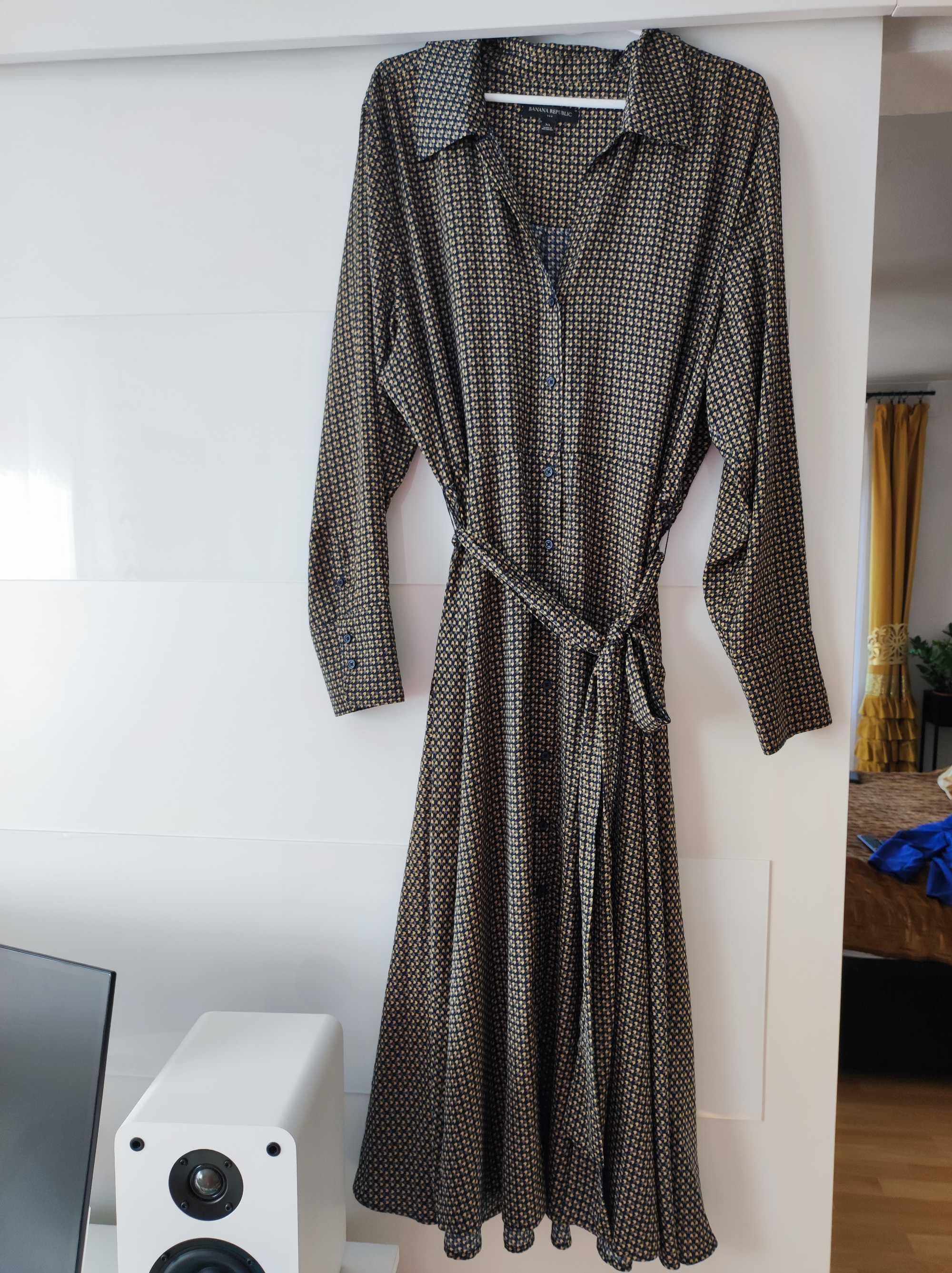 Sukienka MIDI r. XL Banana Republic