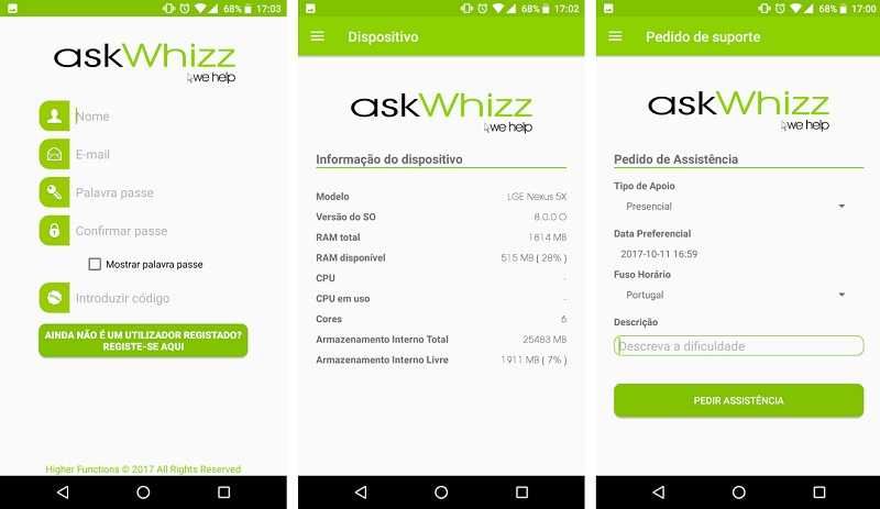 Apoio Tecnológico informático askWhizz