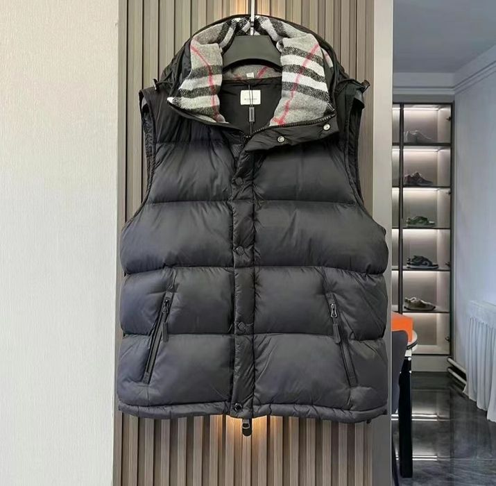 Пуховик Burberry/Пуховик барбері/Пуховик-жилетка Burberry/барбери
