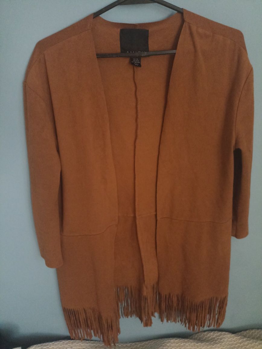 Narzuta narzutka kardigan w stylu indiańskim boho New Yorker S 36