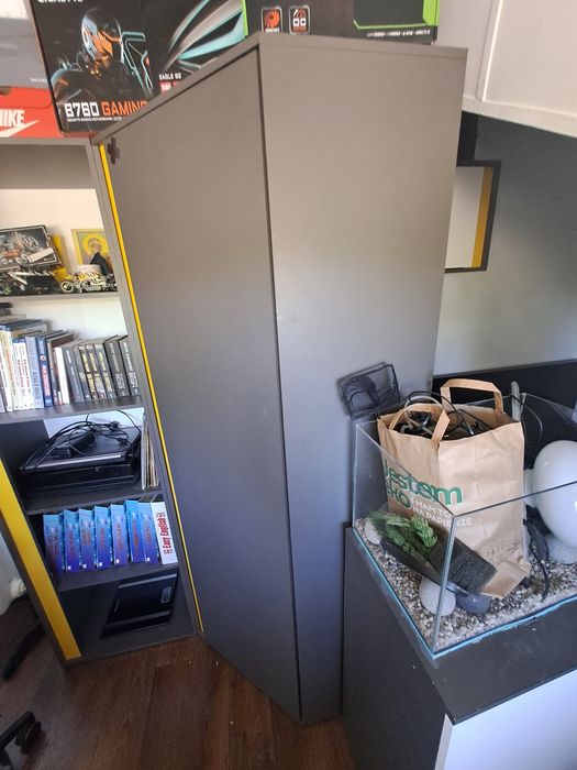 Młodzieżowy Zestaw mebli graphic Black Red White