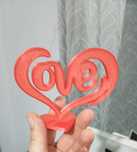 Coração decorativo Love