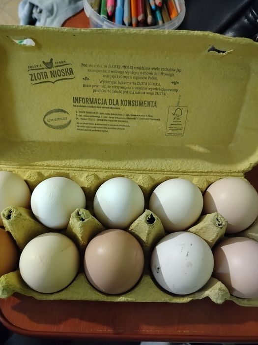 Jajka wiejskie cena za 10szt.
