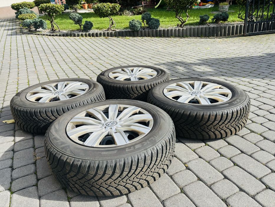 Koła zimowe 17 5x112 felgi opony zimowe VW Tiguan AUDI SKODA 215/65/17