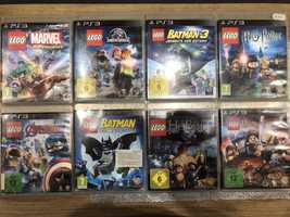 Gry seria Lego na Ps3 , 8 gier, Avengers, Marvel, Batman, Hary Poter…