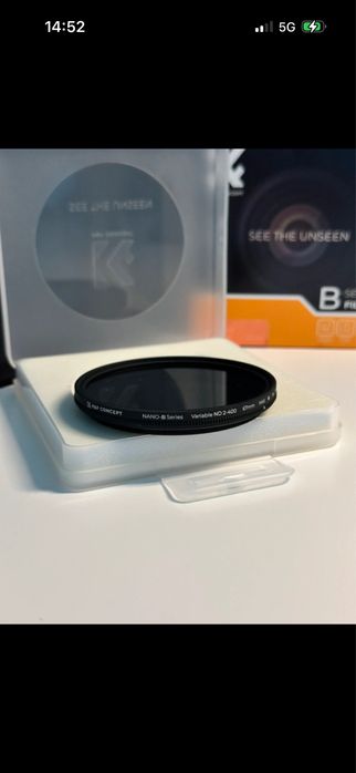 Filtro VND ND2-ND400 67mm K&F Concept