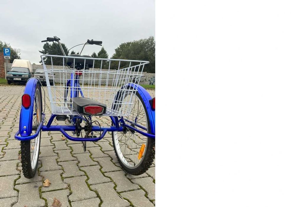 rower trójkołowy elektryczny rehabilitacyjny