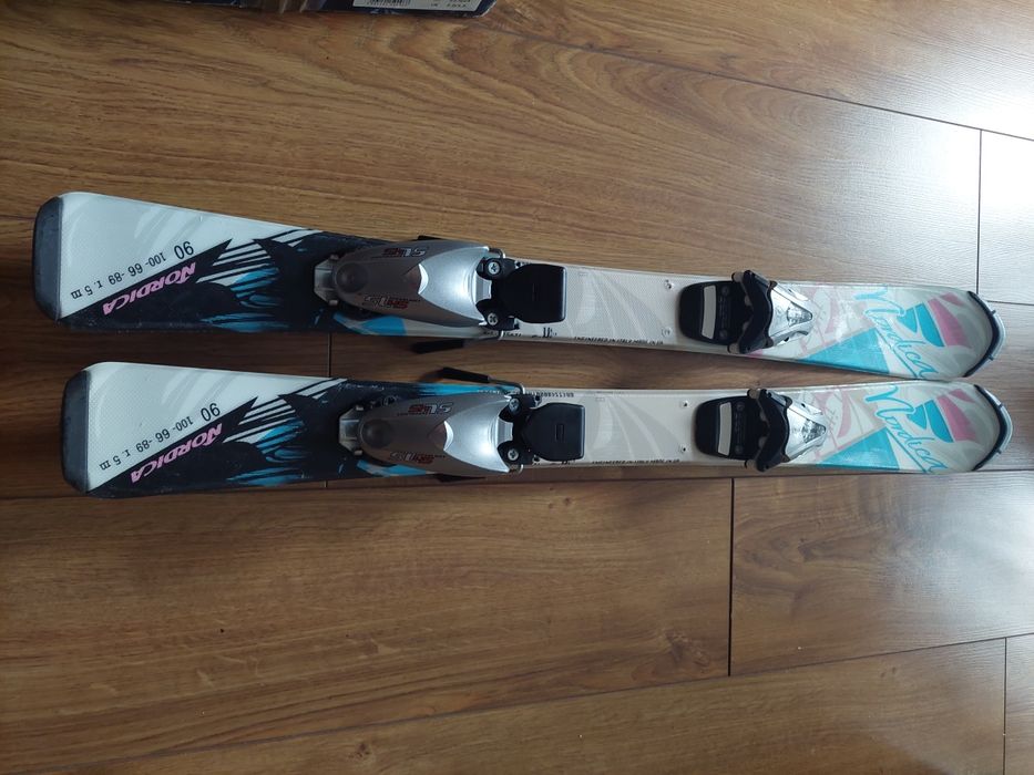 Narty Nordica buty i  kask Alpina