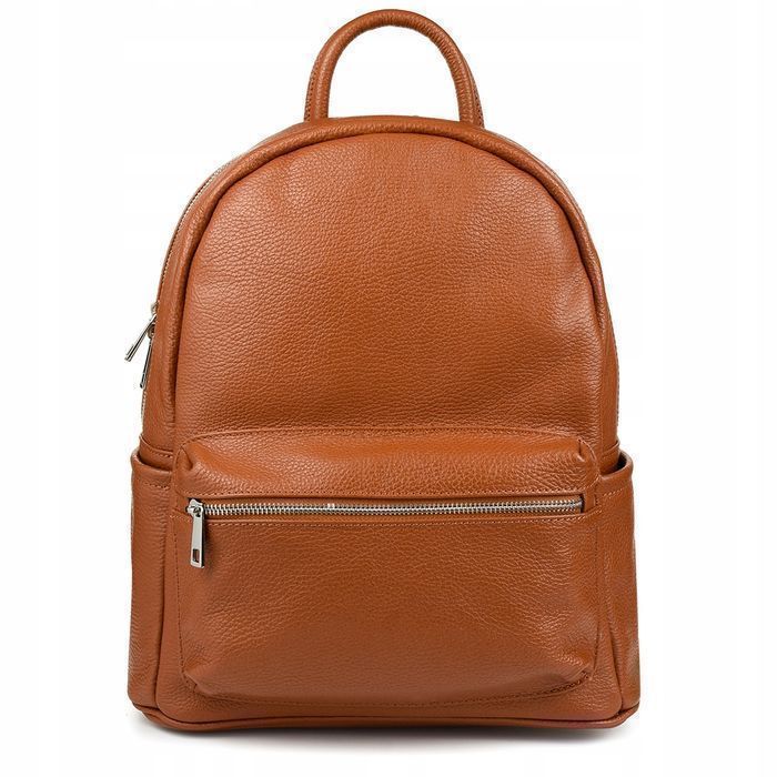 Włoski Plecak Skórzany A4 damski miękka SKÓRA P16