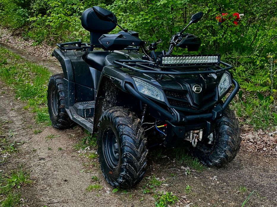 CF MOTO CFORCE 520L EPS 4x4 | Wyciągarka • LED • Hak • Zarejestrowany