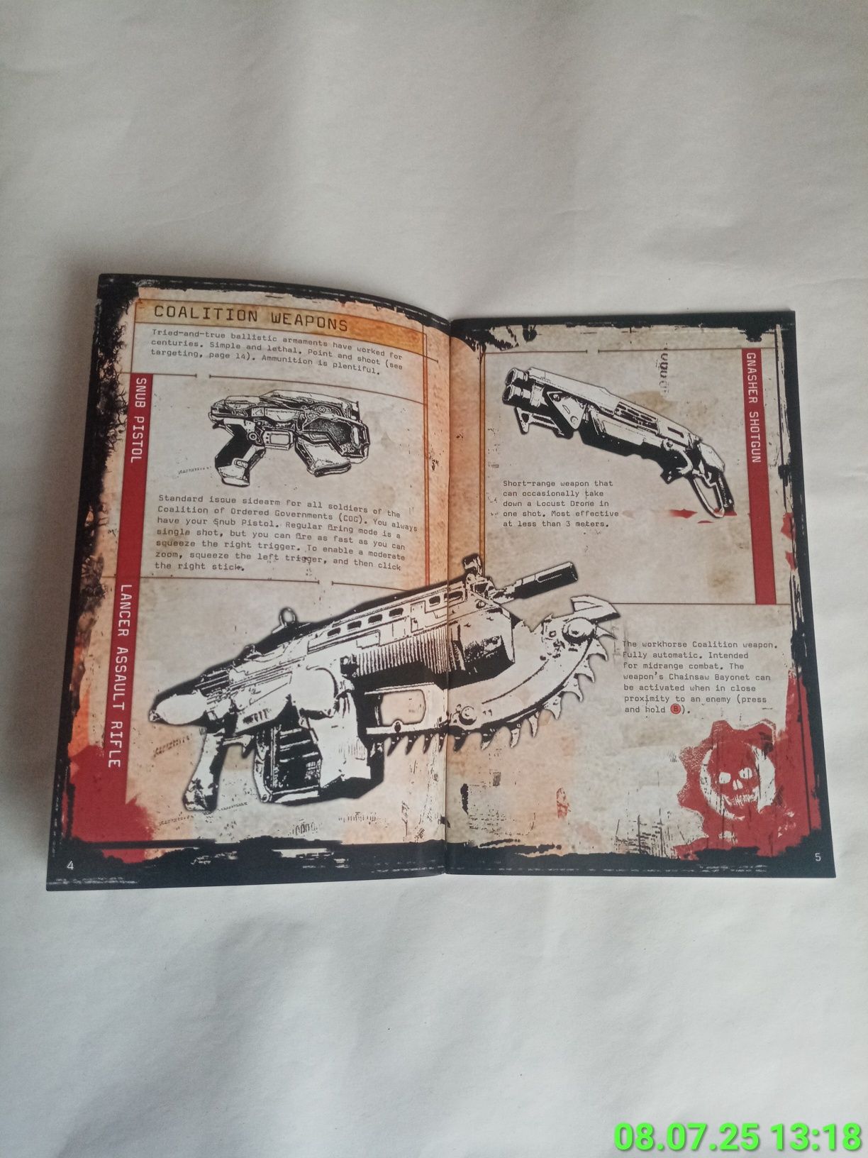 Стілбук по грі "Gears of war"