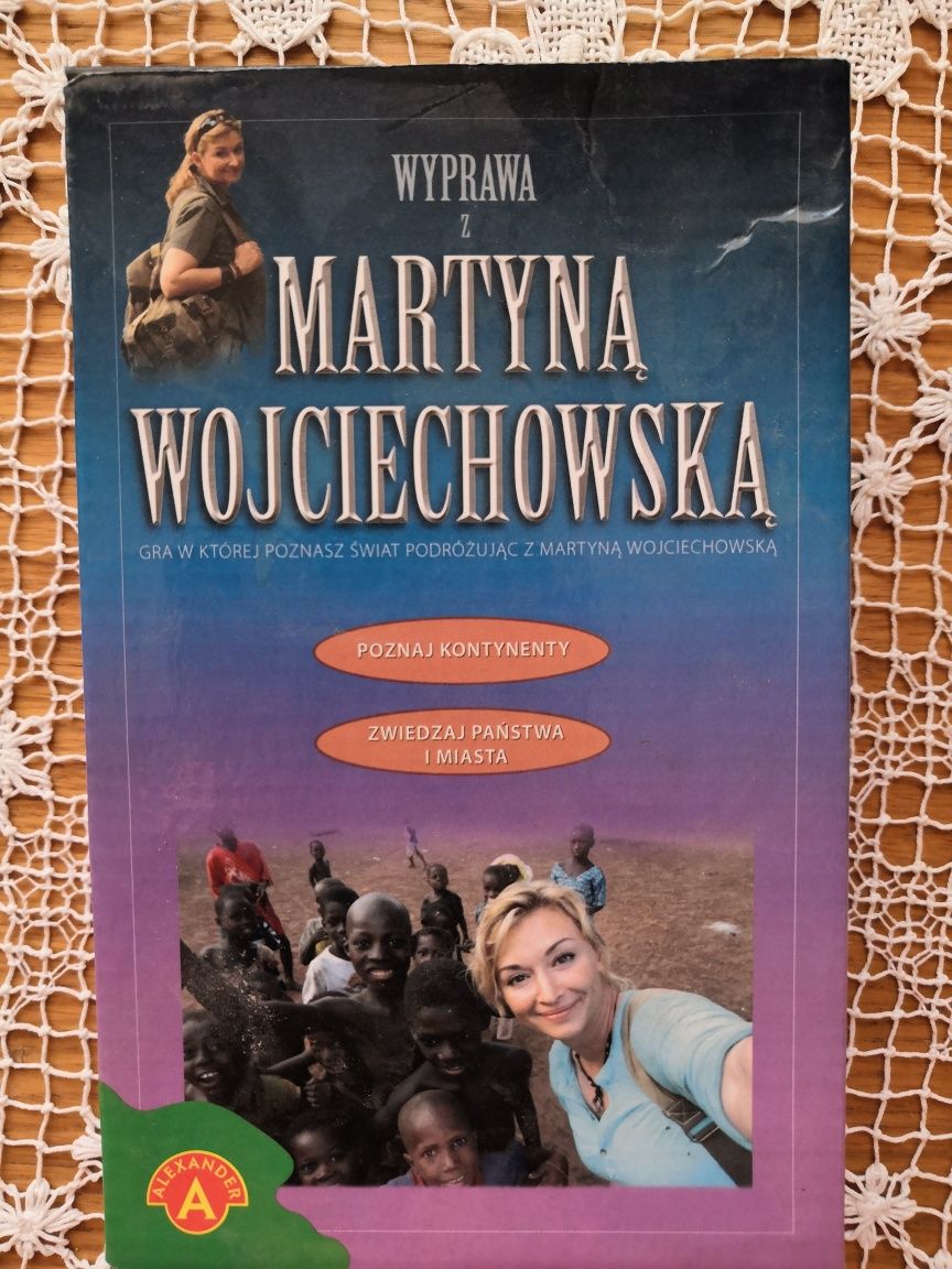 Martyna Wojciechowska - wyprawa z , gra edukacyjna Alexander