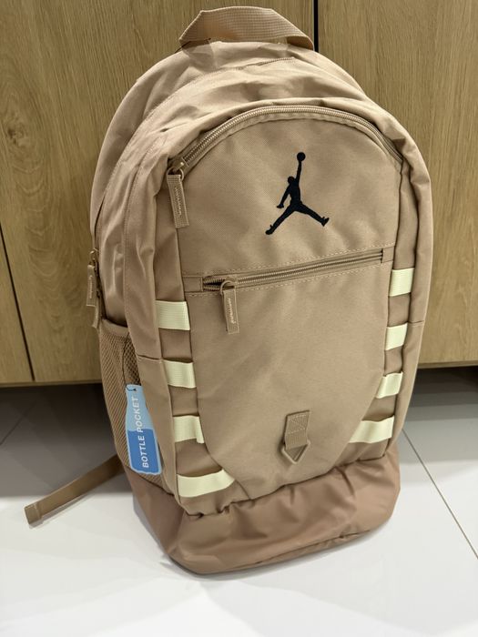 Plecak Jordan Jam Zone Beżowy Sportowy Nowy Oryginalny
