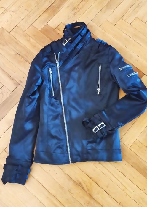 Стильная демисезонная куртка косуха для девочки