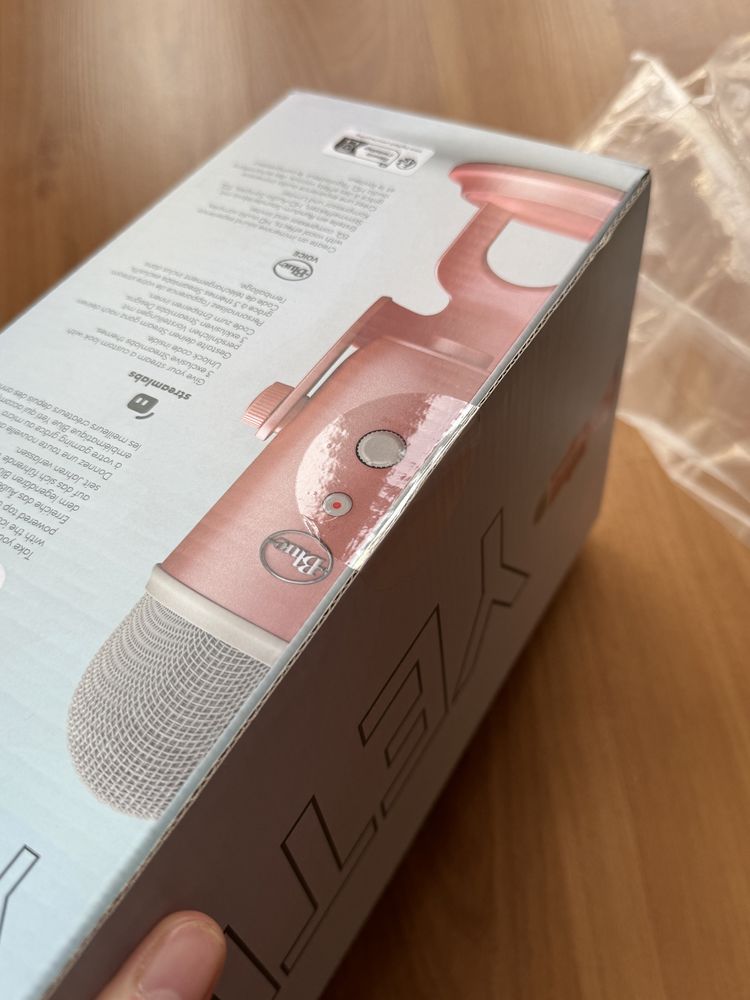 Mikrofon Logitech Yeti różowy