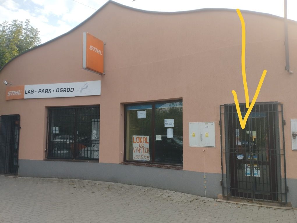 Lokal handlowo-usługowy ul Ozorkowska 22a , 58 m