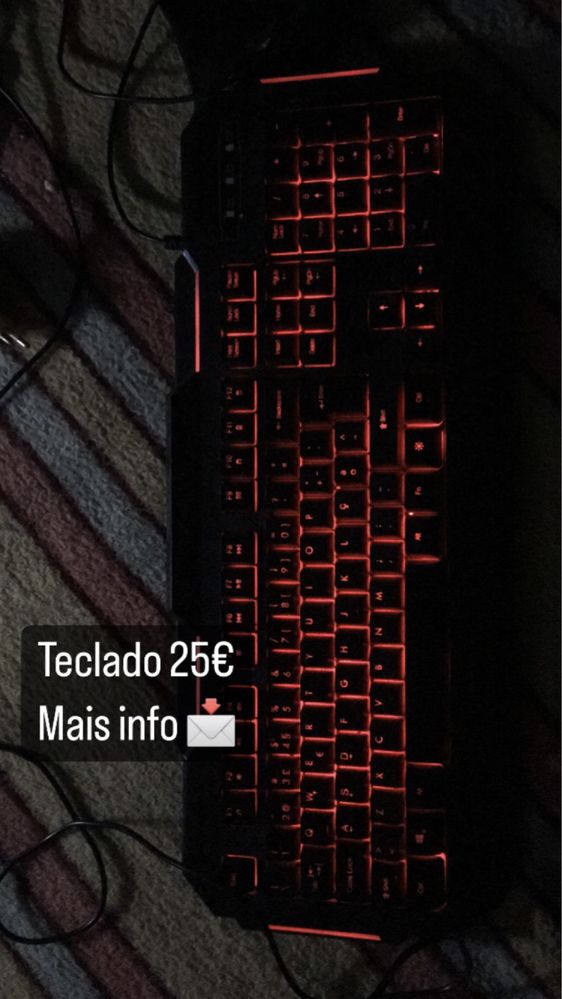 Teclado gamingNplay + rato gaming Nplay